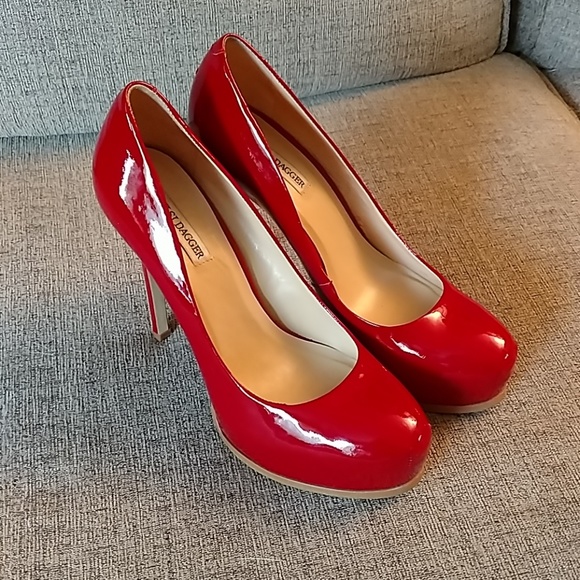 Kelsi Dagger Shoes - Size 8 Kelsi Dagger Patent Leather Heels